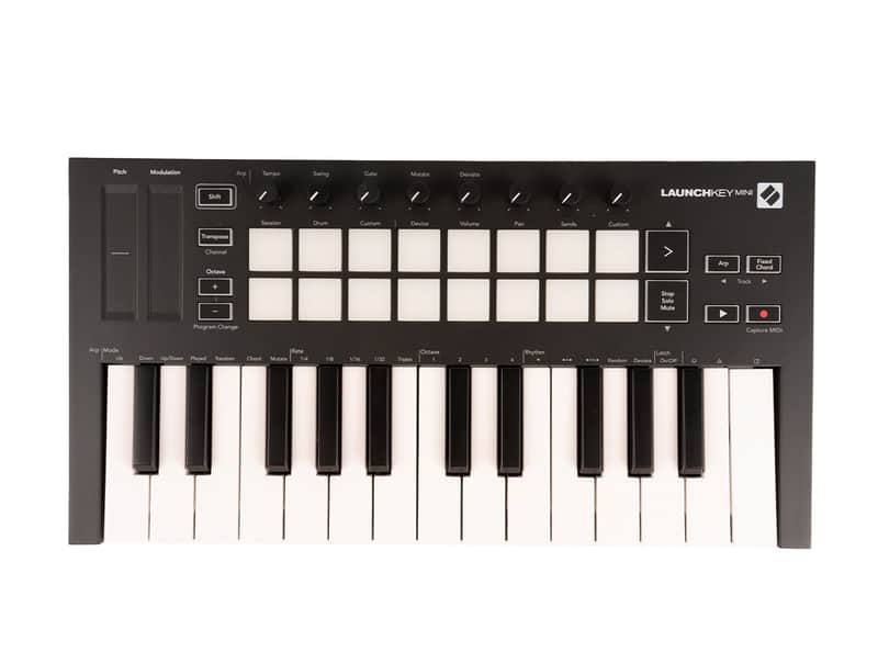 Novation Launchkey Mini Mk3 MIDI Keyboard [USED] image 1