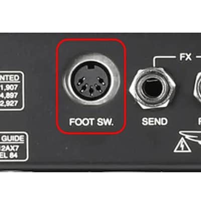 Compact Footswitch for Mesa Boogie Mark V Five 35 Amplifier Hand-wired USA image 7