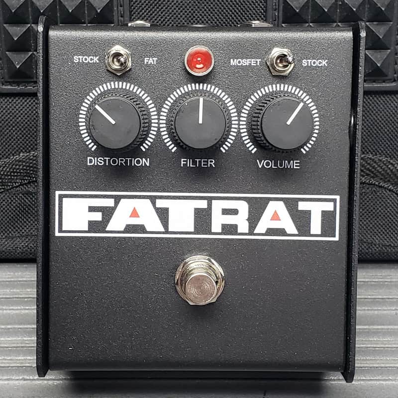 ProCo Fat Rat Overdrive/Distortion Pedal FAT & MOSFET image 1