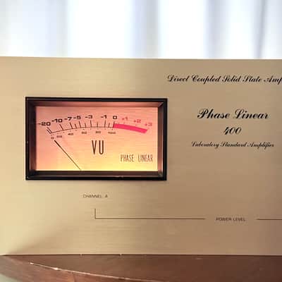 Phase Linear 400 Power Amplifier ~200WPC – Vintage Solid State Amp – Tested, Original Box 💥 image 5