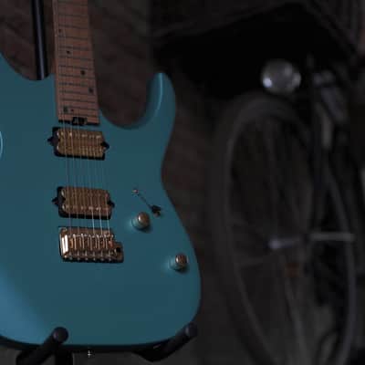 Charvel Angel Vivaldi Signature Pro-Mod DK24-6 Nova - Lucerne Aqua Firemist(2) image 11