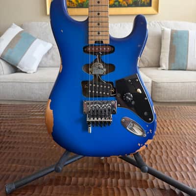 EVH Frankenstein Relic 2024 - Blueburst 3 Way Switch & Functioning Neck Pickup image 2