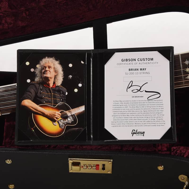 Gibson Custom Shop Brian May Signature SJ-200 12-String image 8