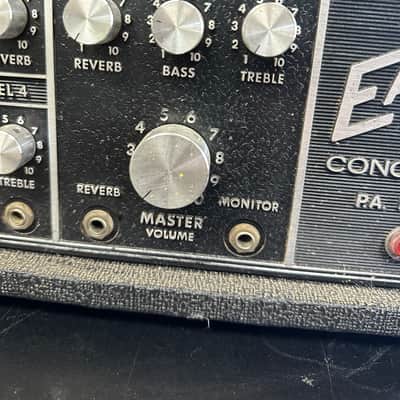 Earth Sound Research Concertmaster PA Mid 70’s - Black Tolex image 3