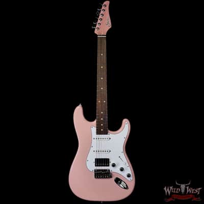 Suhr Custom Classic S HSS Rosewood Fingerboard Matching Color Headstock Shell Pink 8.05 LBS image 3