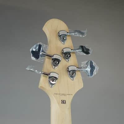 Lakland 55-02 Deluxe Bass Guitar - Ice Blue Metallic with Maple Fingerboard image 8
