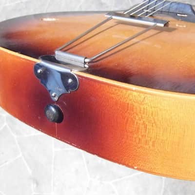 vintage KLIRA Triumphator archtop Jazz GUITAR  Gitarre Germany 1960s image 21