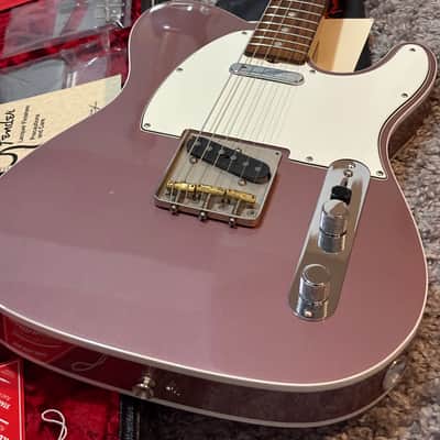 Fender American Original '60s Telecaster with Rosewood Fretboard 2020 - 2022 - Burgundy Mist Metallic image 7
