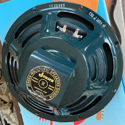 Jenson  P10RF 8 ohm alnico used in Fender Custom shop amps image 1