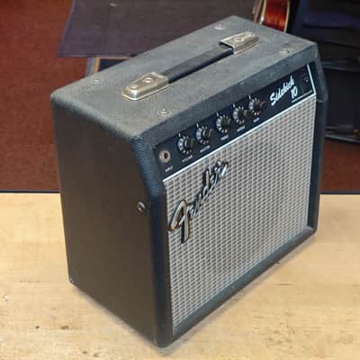 Fender Sidekick 10 10-Watt 1x6" Guitar Practice Amp 1983 - 1985 - Black image 4