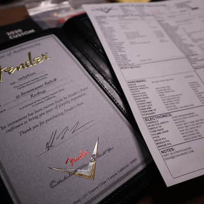 Fender Custom Shop ’55 Stratocaster Kyle McMillin Masterbuilt 2020 - Frost Gold Relic image 19