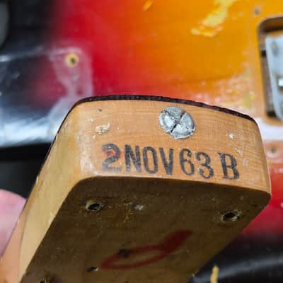 Fender Stratocaster 1963 - Sunburst image 17