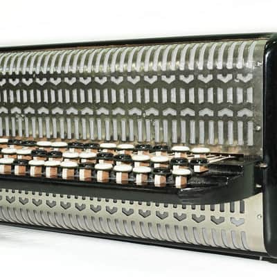 Bayan Tembr Ukraine Button Accordion 100 Bass, New Straps and Case, Concertina Stradella B System, Harmonica in Tune, 2721 image 7