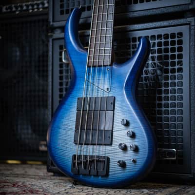 MTD 535-21 Flamed Maple Blue Burst 2017 (9.4 lbs) image 2