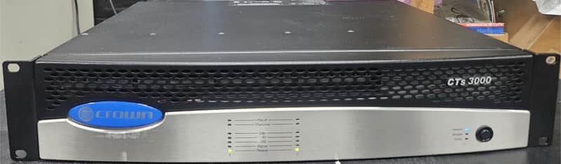 Crown CTS 3000 2-Channel Power Amp image 1