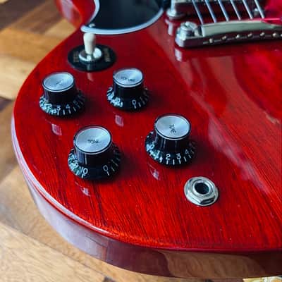 Gibson SG '61 Left-Handed 2024 Vintage Cherry image 15