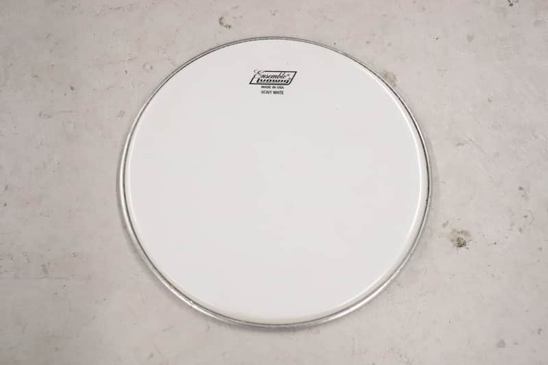 Ludwig Ensemble 12" Heavy White Drum Head Vintage image 1