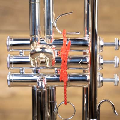 B&S Challenger I 3137-S Bb Trumpet - Silverplated w/ Case image 2