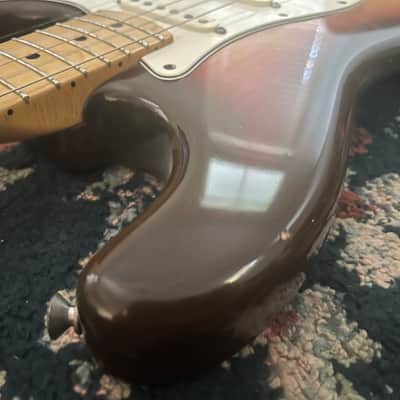 1982 Fender "Dan Smith" Stratocaster - Sienna Sunburst image 15