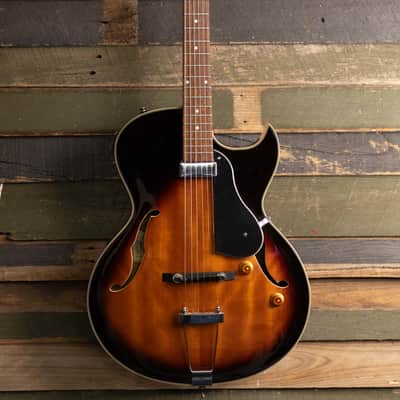 Washburn HB-15C Hollow body - tobacco sunburst image 2