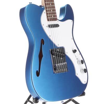 Squier Affinity Series® Telecaster® Thinline, Lake Placid Blue (RP) (70502) image 3
