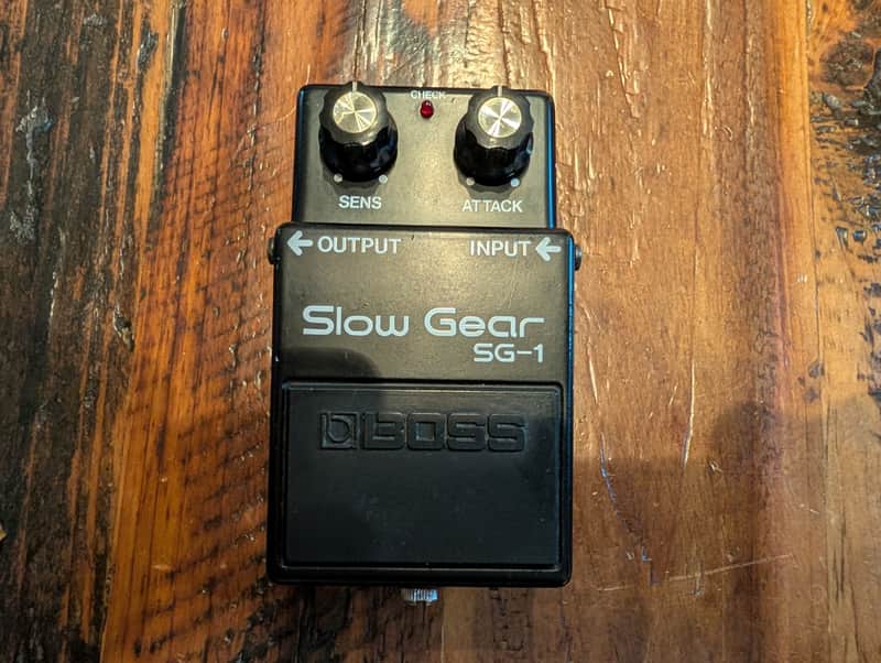 Boss SG-1 Slow Gear (Black Label) 1979 - 1982 - Black image 1