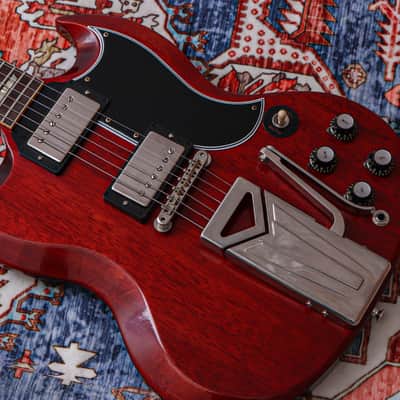 GIBSON USA Custom Shop 60th Anniversary '61 Les Paul SG Standard "Cherry Red + Rosewood" (2021) image 8
