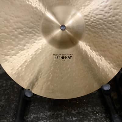 Paiste 15" Formula 602 Modern Essentials Hi-Hat Cymbals (Pair) 2013 - Present - Traditional image 3