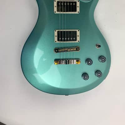 PRS Paul Reed Smith S2 McCarty 594 Thinline Electric Guitar Frost Green Metallic + PRS Gig Bag - Brand New image 5