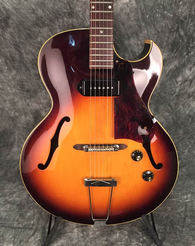 1969 Gibson ES-125 C, Sunburst, w/Original Chipboard Case image 1