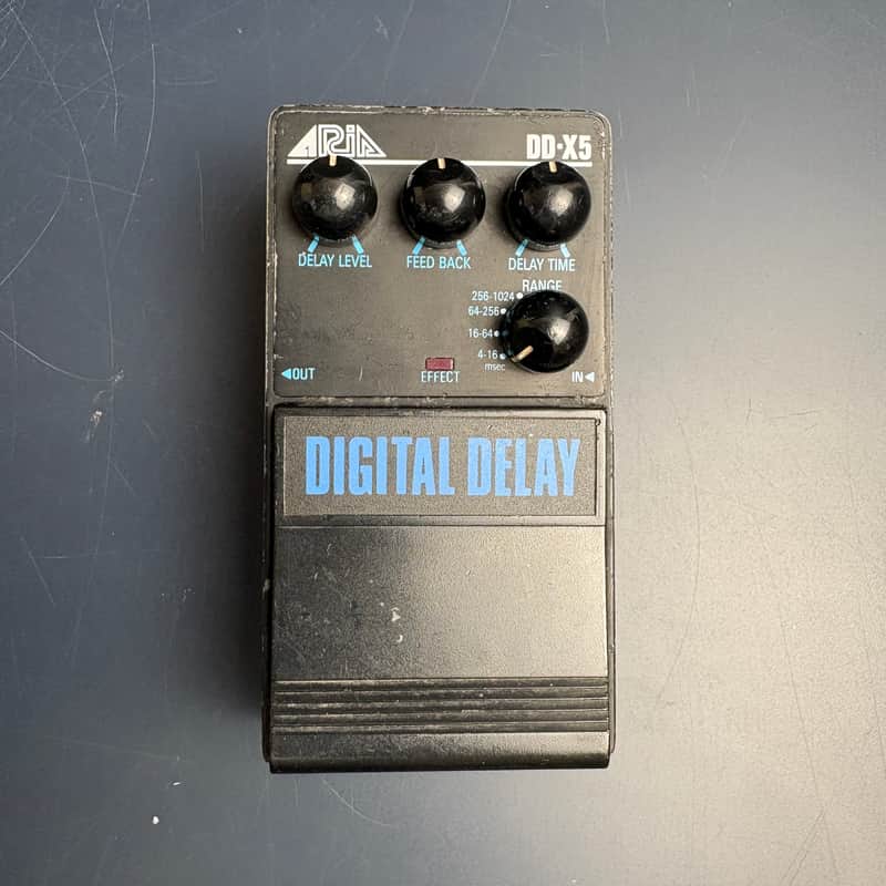 Aria DD-X5 Digital Delay 4-Modes Rare Vintage Guitar Effect Pedal MIJ Japan image 1
