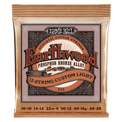 Ernie Ball 2152 Earthwood 12-String Custom Light Phosphore Bronze image 3
