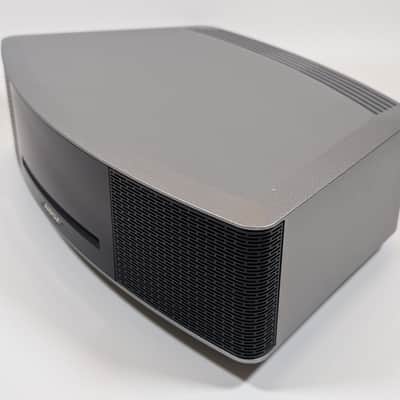 Bose Wave Music System IV + OEM Remote Platinum Silver FULLY TESTED! image 3