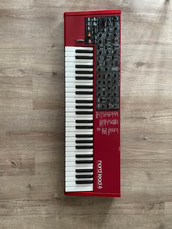 Nord Lead 4 49-Key 20-Voice Polyphonic Synthesizer 2013 - 2020 - Red image 1