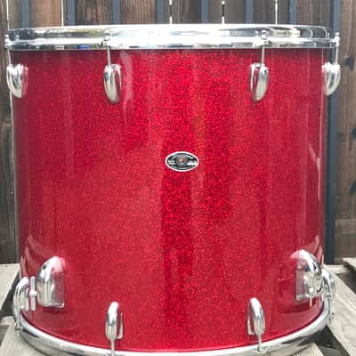 Slingerland 18”x20” Floor Tom 3ply O’rings- Red Glass (Rare) image 2