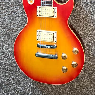 Vintage 1980 Aria pro II  Standard  les paul.copy        electric guitar    made in japan     Sunburst. image 1