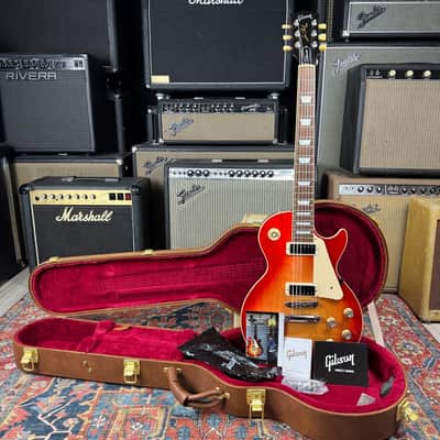 Gibson Les Paul 70’s Deluxe Cherry Sunburst Mini Humbuckers - 2022 image 4