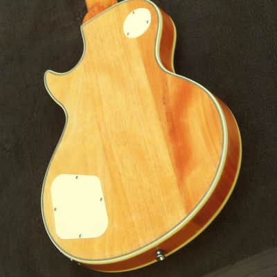 Modified LP + Cream Binding+2" Wide XX-Large Rosewood/Maple Neck (51mm at the nut)  Custom Shop LP Goldtop +2 Matched Custom Pickups +Leveled, Crowned and Polished Frets + Complete setup with Low Action! image 6
