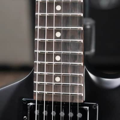 ESP LTD James Hetfield Signature Snakebyte Electric Guitar - Satin Black with Hardshell Case image 9