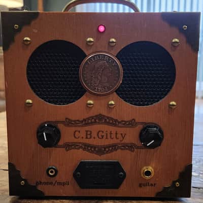 C.B. Gitty 1794 Copper Penny Cigar Box Pony Amp 2020s USA image 1