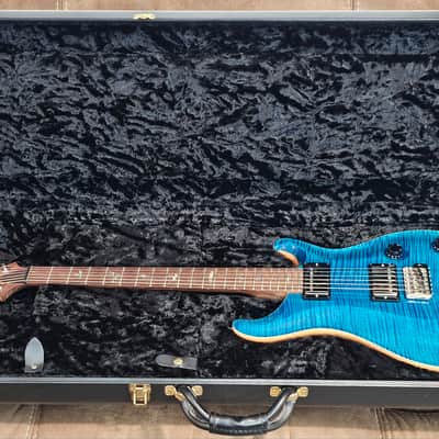 PRS (Mint)  Custom 22 Artist Grade 🎨  2007 - Blue Mateo image 21