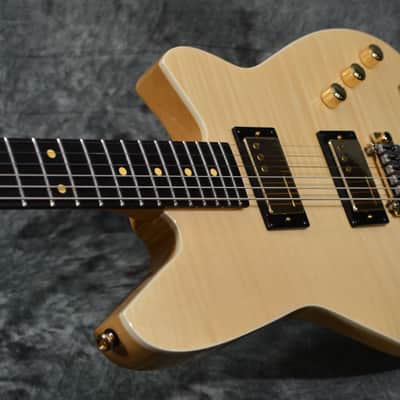 Reverend Descent W Baritone 10TH Anniversary Edition Natural Flame Maple w/ FREE Same Day Shipping image 5