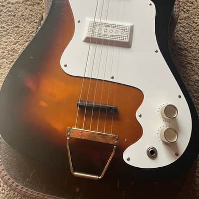 Kay K100 Vanguard Single Pickup 1961 - 1966 - Sunburst image 2