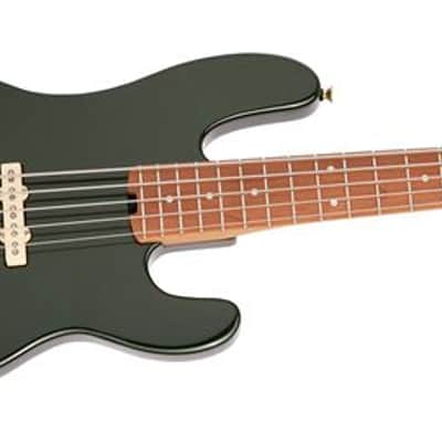 Charvel Pro Mod San Dimas Bass JJ V 5 String Lambo Green Metallic image 2