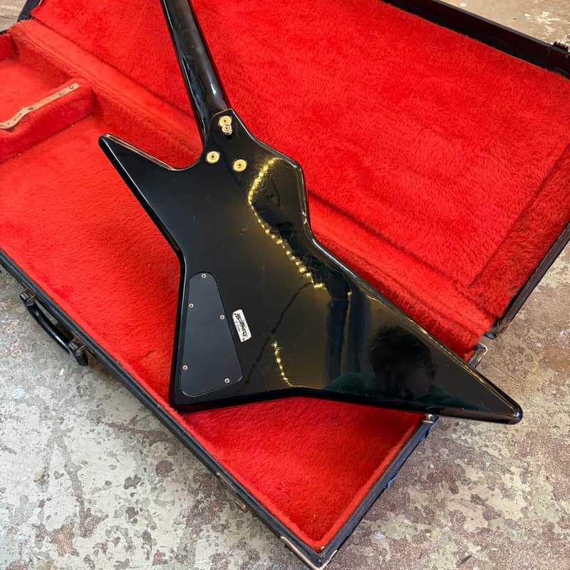 Greco Device Nikki Sixx explorer bass c 1985 - Black beauty