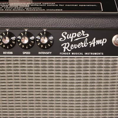 Fender Tone Master Super Reverb 4x10 Guitar Amplifier w/Footswitch & Cover image 2