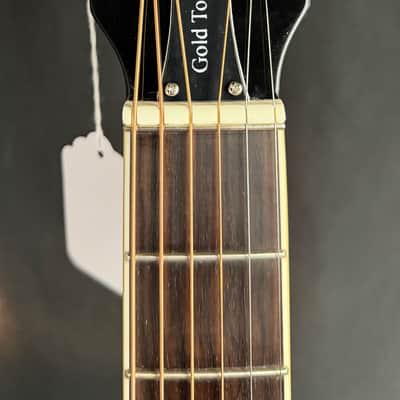 Gold Tone PBR Paul Beard Signature Round Neck Resonator Guitar Tobacco Sunburst w/ Case image 9