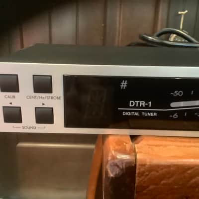 Korg DTR-1 ToneWorks Rackmount Digital Strope Tuner 1990s - Black image 2