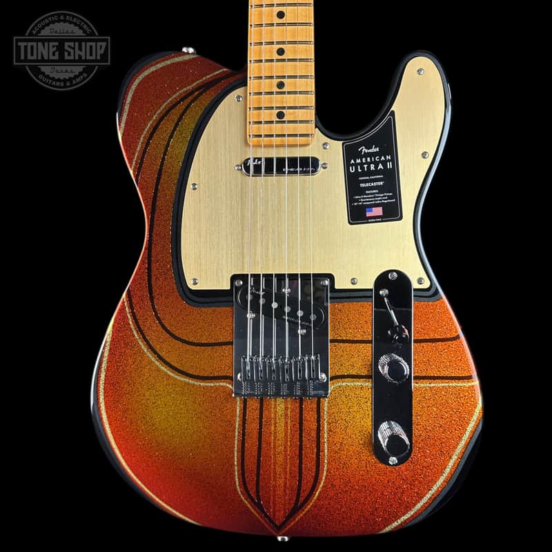 Used 2024 Fender Ultra II Telecaster Ultraburst (Custom Paint) w/case TSU25275 image 1