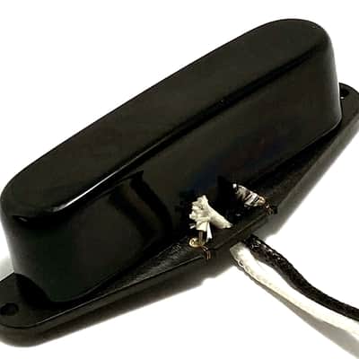 Dragonfire Tele True Texas Pickup Set, Black Bridge w/ BLACK Covered Color Neck, Hot AlNiCo Performance Telecaster Pickups image 3